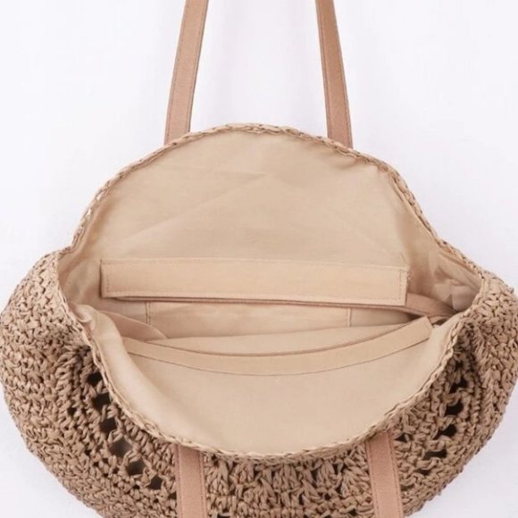 Straw Circle Bag - Picture 6 of 7